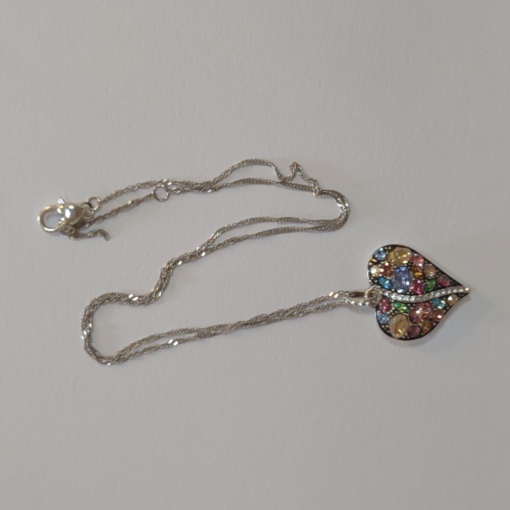 "Trust your Journey" Brighton Heart necklace